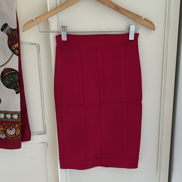 BCBGMaxAzria Red Skirt - Picture 5 of 7